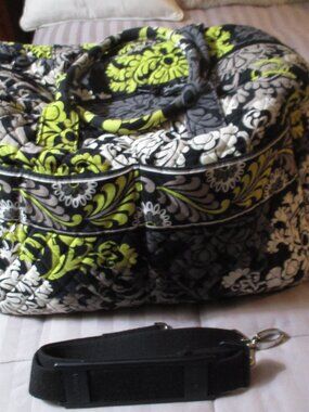 Vera Bradley Quilted Cotton Travel Weekender Bag in Baroque